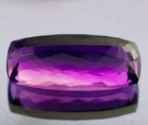Magnificent 42ct VS clarity deep violet Amethyst