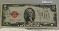 1928-G US Note $2. Red Seal