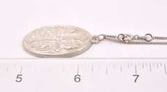 Cross Pendant Necklace in Sterling Silver