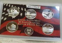 2005 Silver PRF State Qtr Set