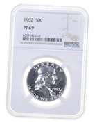 PF69 1962 Franklin Half Dollar - Graded NGC