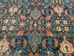 VINTAGE REPRODUCTION DESIGN RUG 6x8