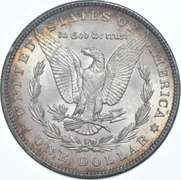 1896 Morgan Silver Dollar - Toned