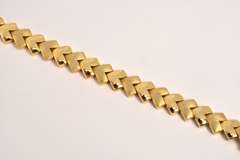 Beautiful Contemporary Vermeil Braceletq
