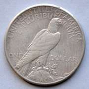 1928 Near Unc Key Date Peace Dollar