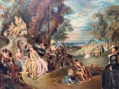 Astonishing Vintage Large Original Oil On Canvas