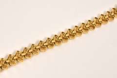 Beautiful Contemporary Vermeil Braceletq