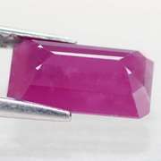 Glistening violet red 3.64ct UNHEATED Ruby