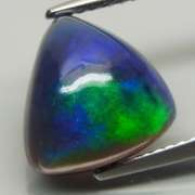 Silky 3.22ct liquid flashing Black Opal