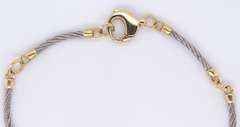 Lovely Gold and Stainless Steel Bracelet