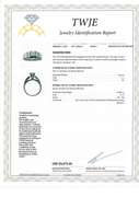 Dazzling White Gold Princess Cut Diamond Engagement Ring