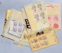 26 18 Cent Mint US Plate Blocks