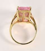 Pretty Pink Topaz Ring