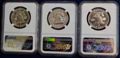 Run Of Franklin Half Dollars NGC PF67 1961-1963