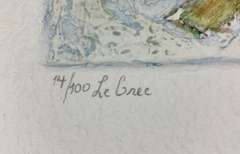 Hand Made Paper By Louis Jaquet