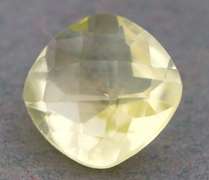 Exciting 3.42ct 10x10mm checker top Citrine
