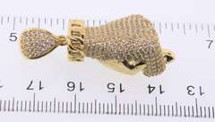 Fancy Yellow Gold Pendant