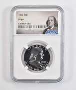 PF69 1963 Franklin Half Dollar - Graded NGC