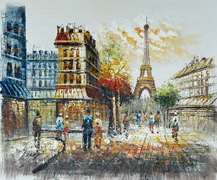 EXCEPTIONALLY HAND PAINTED OIL PAINTING ON CANVAS