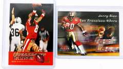 2 Jerry Rice Football Cards