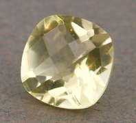 Exciting 3.71ct 10x10mm checker top Citrine