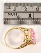 Pretty Pink Topaz Ring