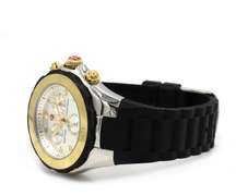 Michele Tahitian Jelly Bean Black Chronograph 40mm Watch