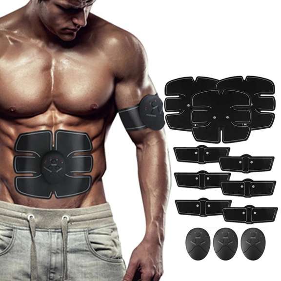 12PCS EMS Arm Abdominal Muscle Trainer