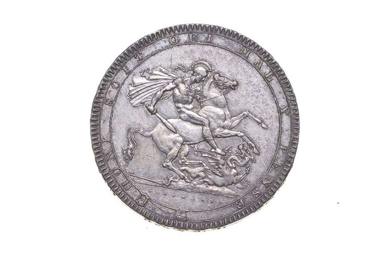 1818 United Kingdom 1 Crown