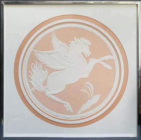 Carol Eytinge Embossed Limited Edition Lithograph