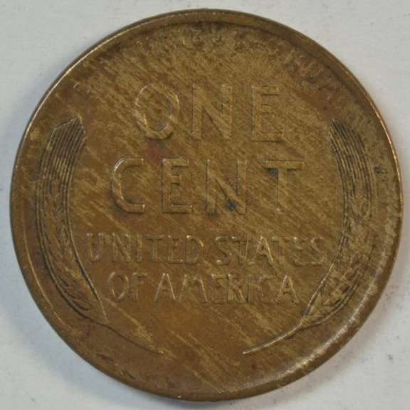 Nice Brown AU 1909-S Lincoln Cent. Key date