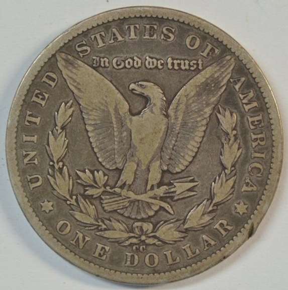 Rare key date 1879-CC Morgan Silver Dollar