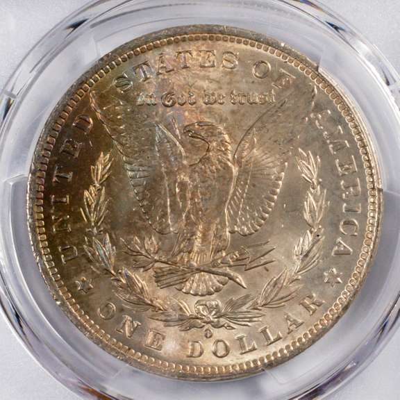 1884 0 Morgan Dollar PCGS MS63.