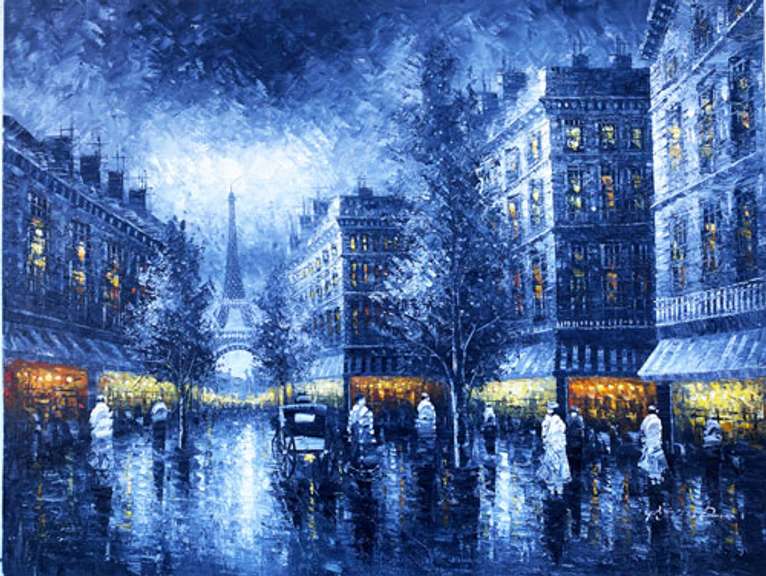 ONE OF A KIND BEAUTIFUL PAINTING ON CANVAS