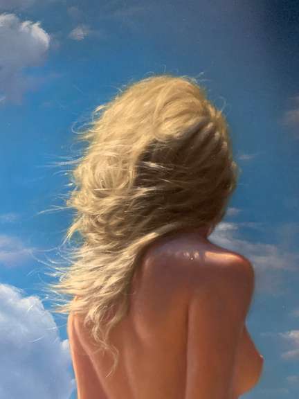 Surreal Nude Figure Painting