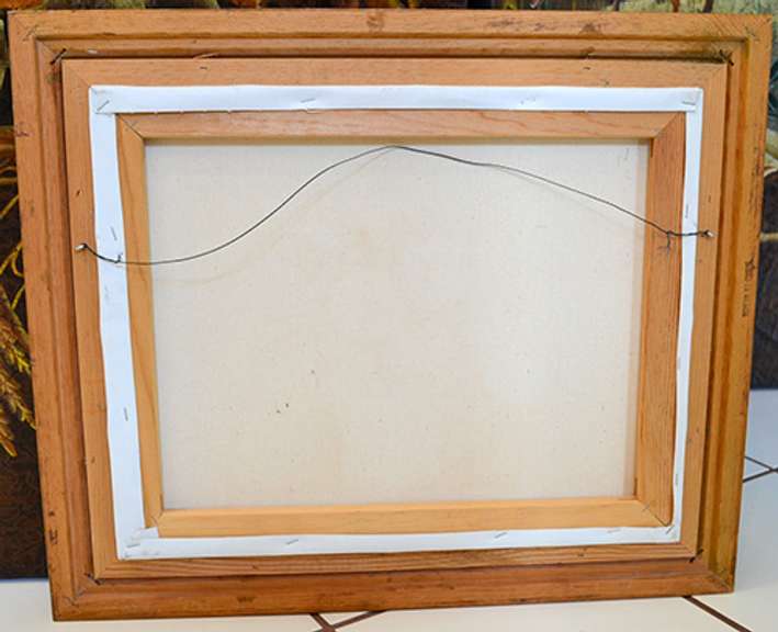 Beautiful Still Life With Pink Roses in Vase, Signed Original Oil Painting on Canvas