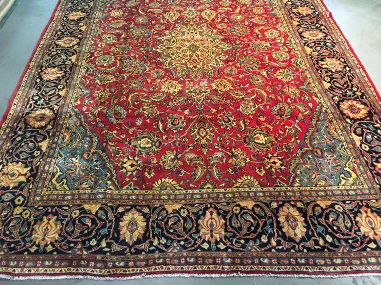 STUNNING PERSIAN SAROUK RUG 9x12