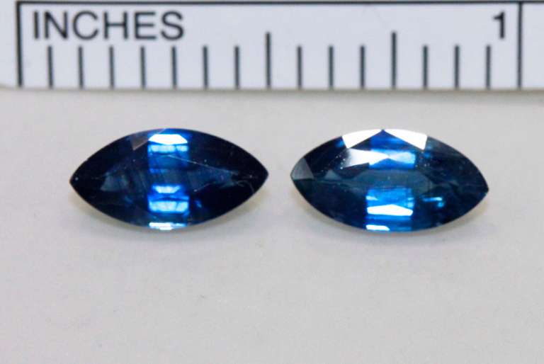 Brilliant Natural Sapphire Pair