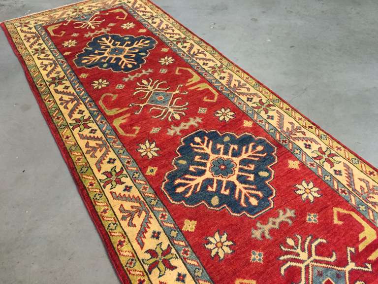 Fine Wool Kazak 10' Runner