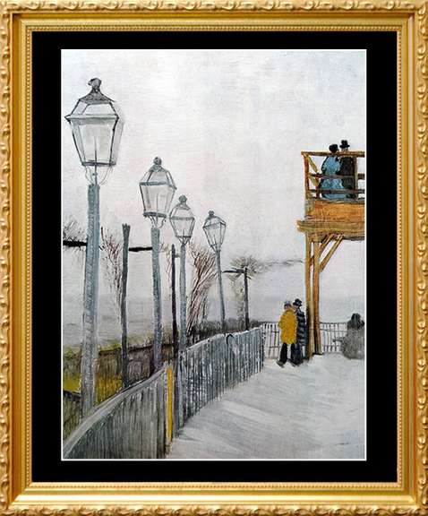 Vincent Van Gogh, Montmartre