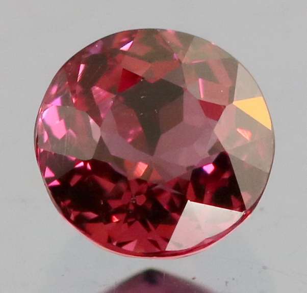 Ravishing 1.14ct rich violet pink Rhodolite Garnet solitaire