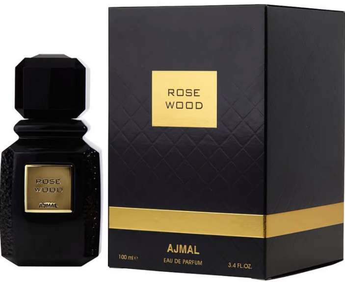 Rose Wood by Ajmal for Unisex EDP 3.3 / 3.4 oz New In Box