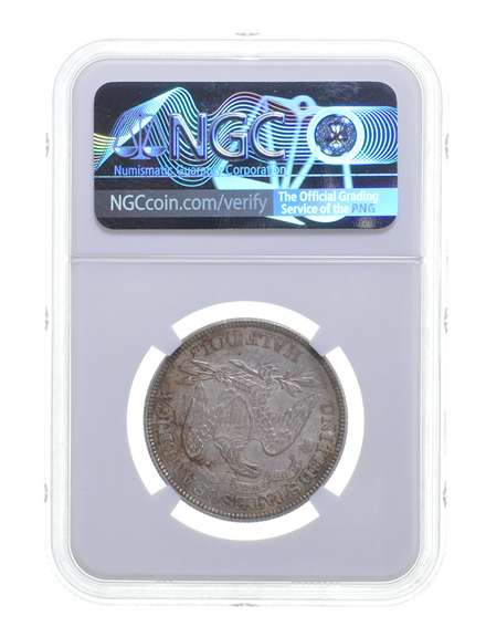 MS61 1869 Seated Liberty Half Dollar - Graded NGC