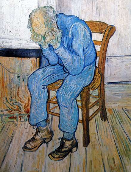 Vincent Van Gogh, On the Treshold of Eternity