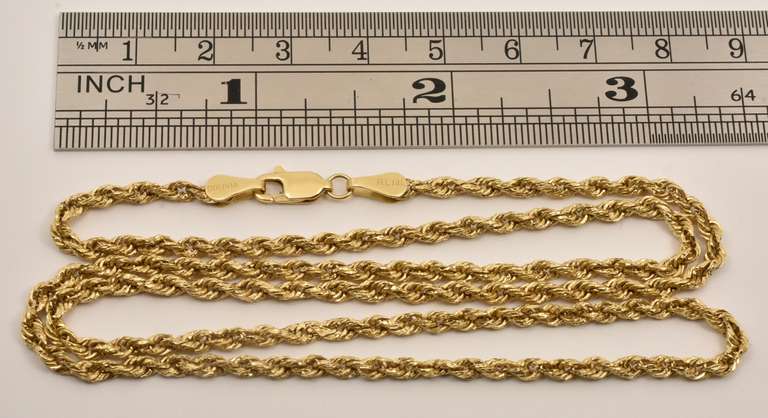 Lightweight Rope Necklace