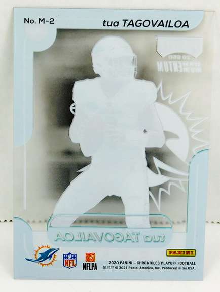 Tua Tagovailoa 2020 Panini Football Card