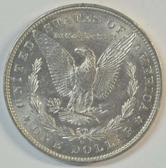 Flashy BU 1880-O Morgan Silver Dollar. Better date