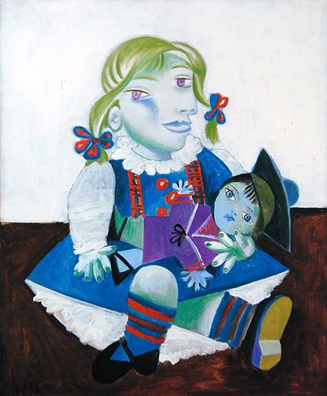 Pablo Picasso, Maya with her Doll
