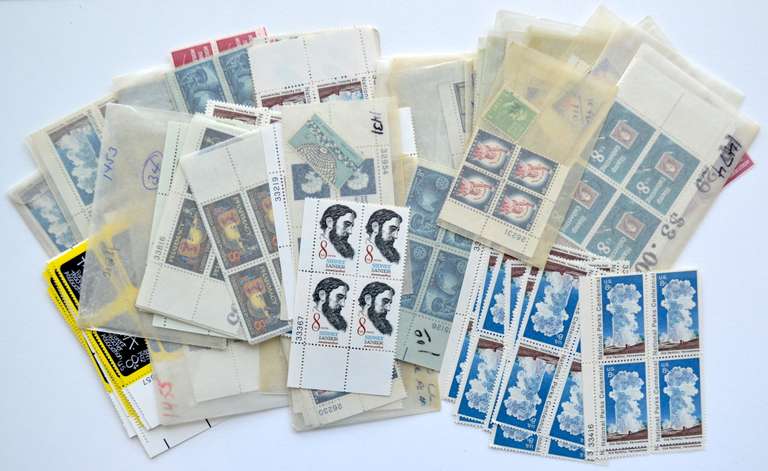 120 8 Cent Mint US Plate Blocks $38.40 Face Value