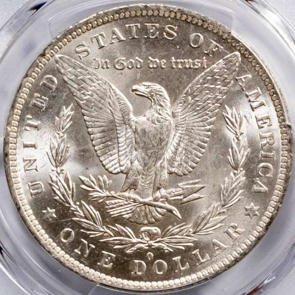 1884 0 Morgan Dollar PCGS MS64.